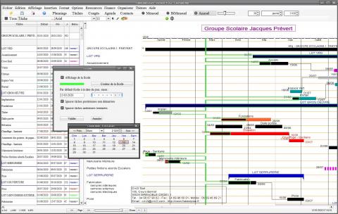 version logiciel de planning pour Mac OS X Catalina Faberplan v15.05