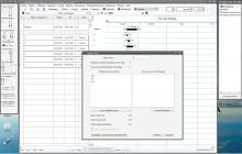Donnees Pert des planning dans le logiciel de planning de chantier Mac et PC v17.06
