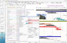 nouvelle édition simplifiée date début tâche du logiciel de planning de chantier et d'architecture Faberplan Mac et PC v19.07